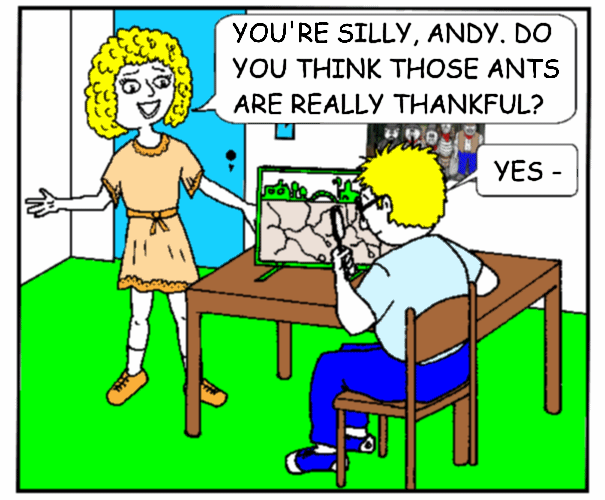 Tell your friends! A new comic page added every Tuesday!