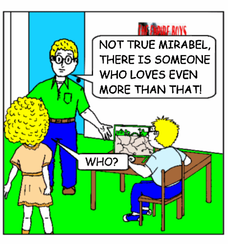 Tell your friends! A new comic page added every Tuesday!