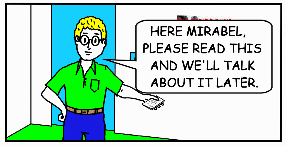 Tell your friends! A new comic page added every Tuesday!