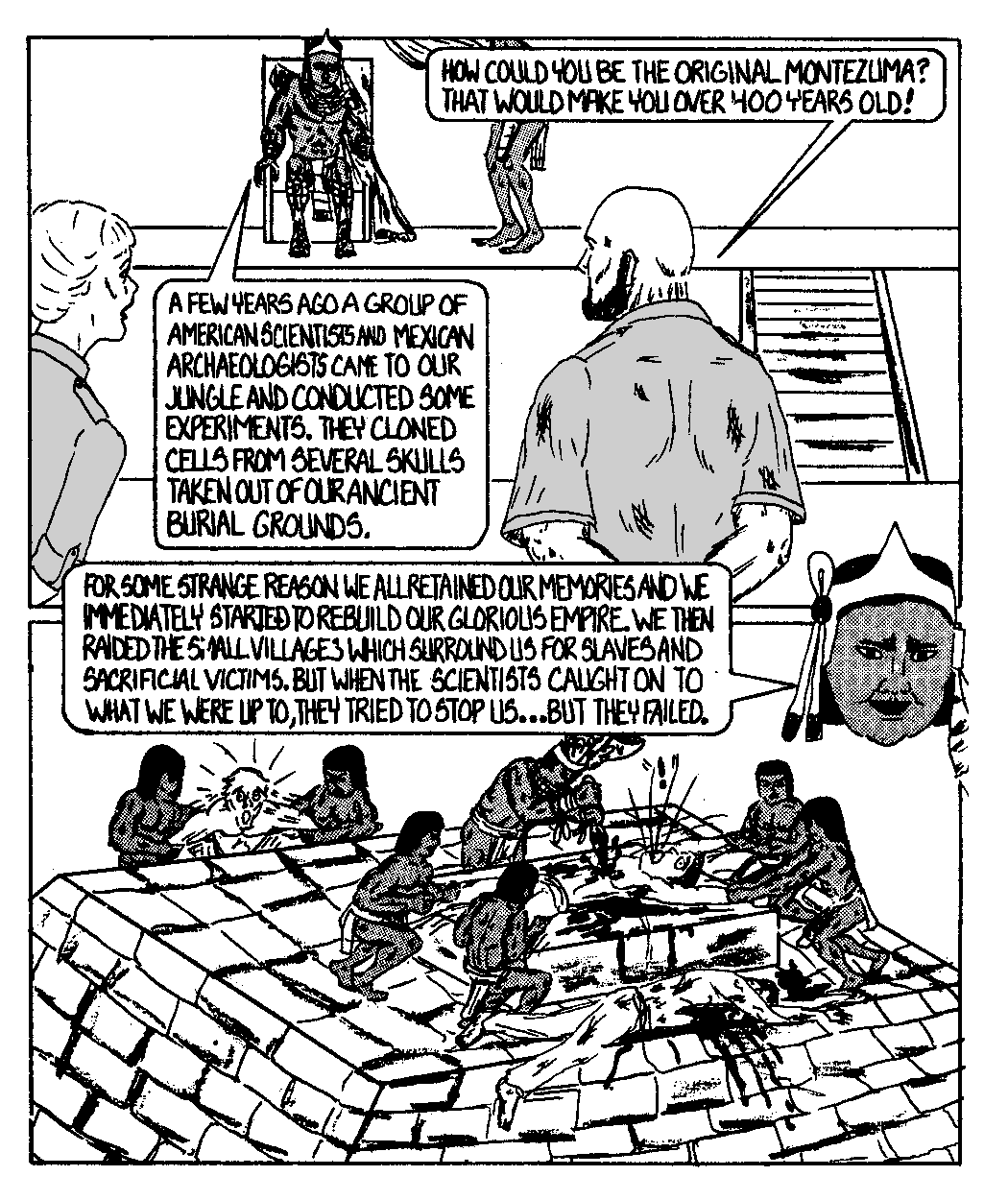 Tell your friends! A new comic page added every Tuesday!