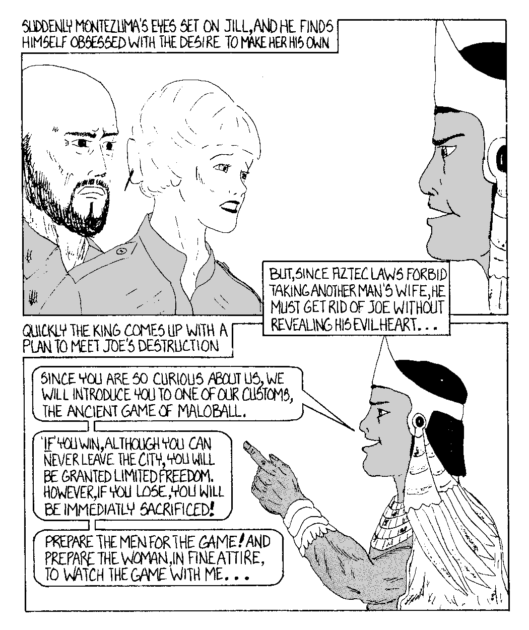 Tell your friends! A new comic page added every Tuesday!