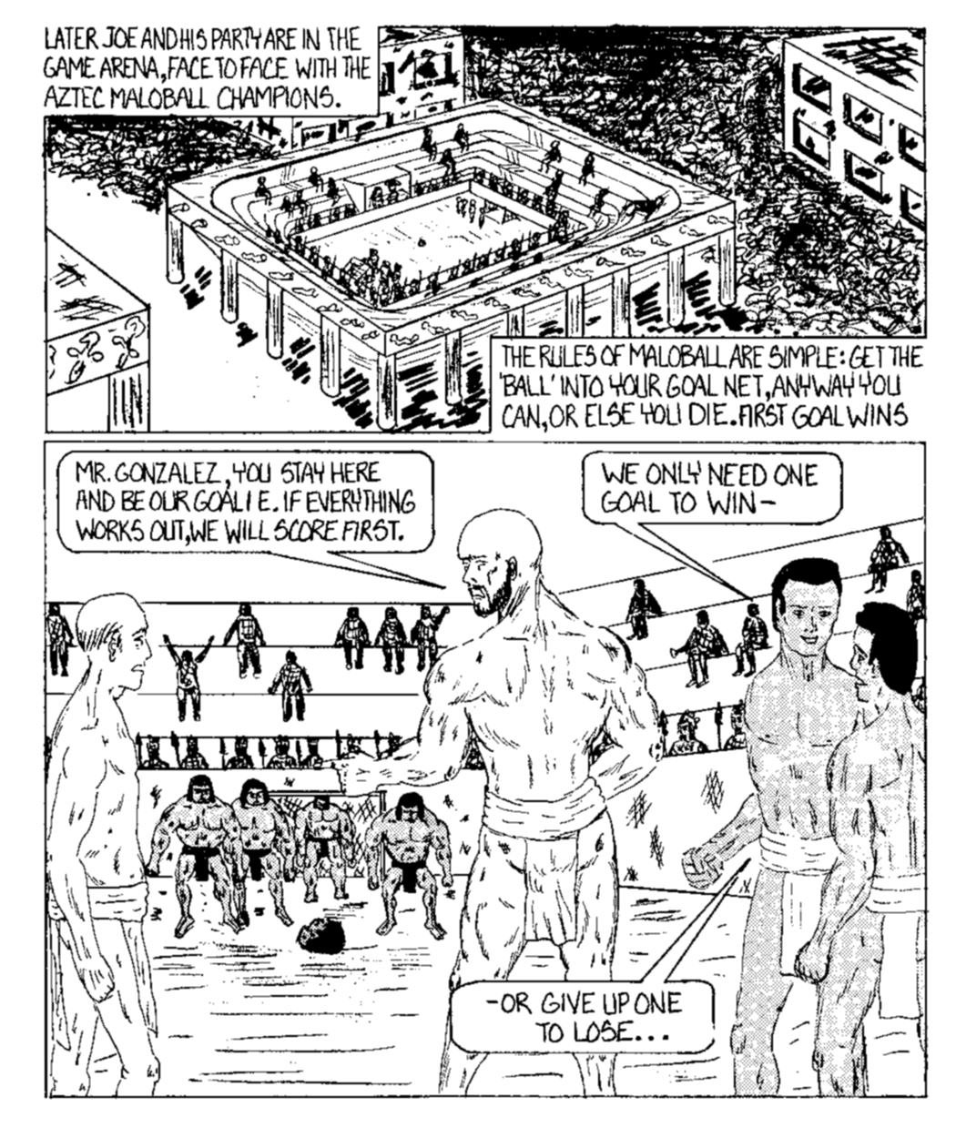 Tell your friends! A new comic page added every Tuesday!