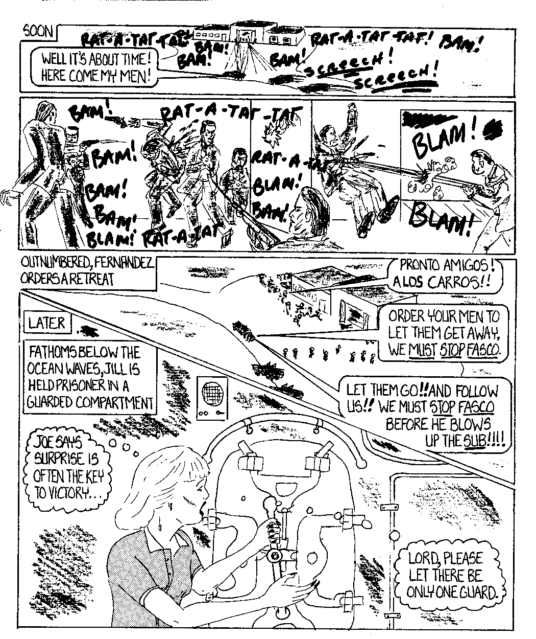 Tell your friends! A new comic page added every Tuesday!