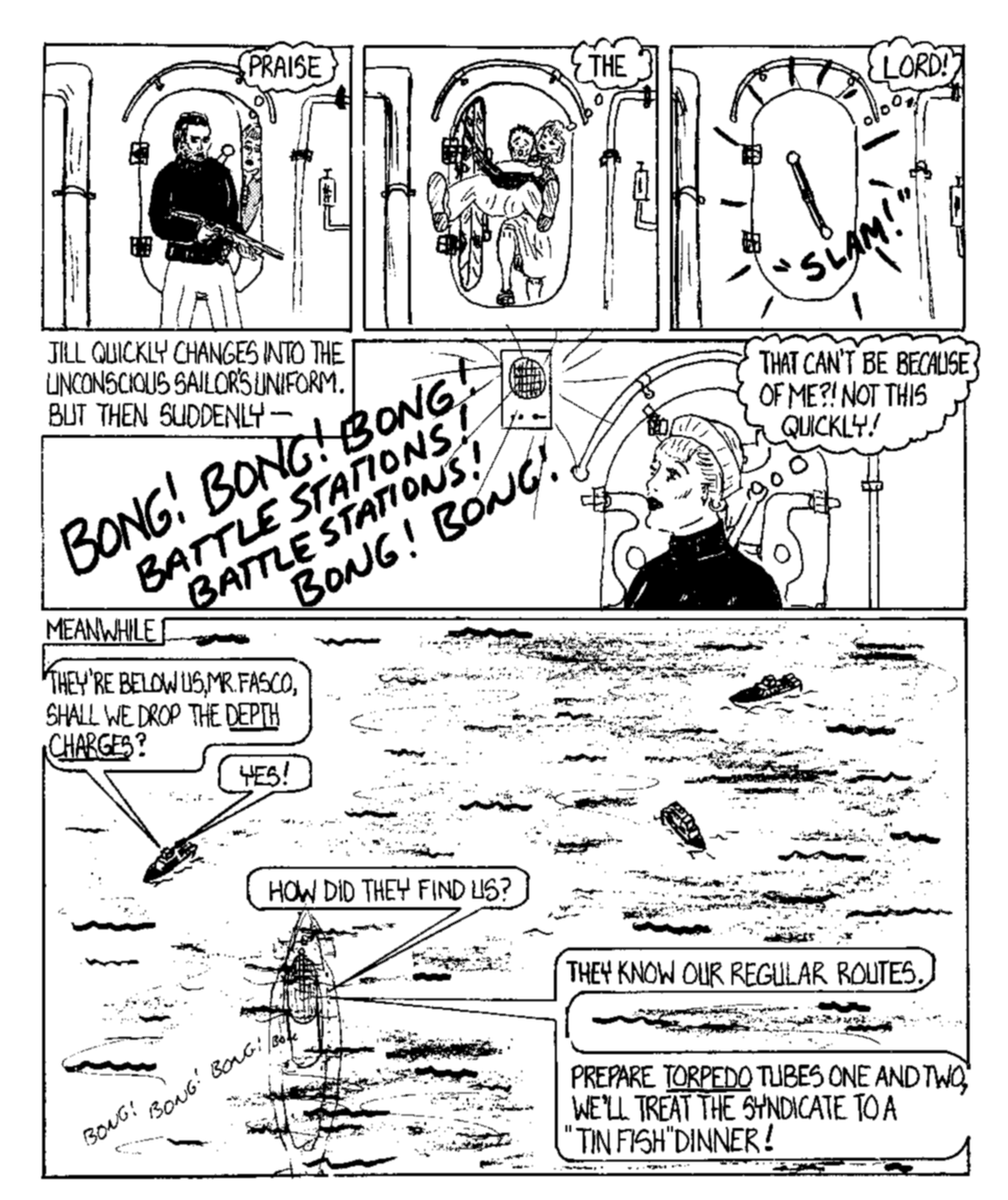 Tell your friends! A new comic page added every Tuesday!