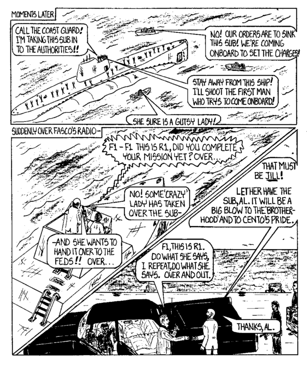 Tell your friends! A new comic page added every Tuesday!